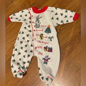 Vintage baby looney tunes onesie